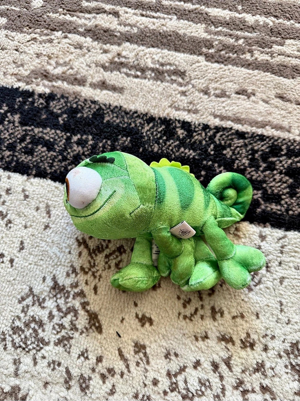 Disney Pascal Plush - Tangled Green Striped Stuffed Animal